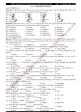 Bài tập bổ trợ Tiếng Anh Lớp 10 thí điểm - Unit 2 Your body and you - Đỗ Bình